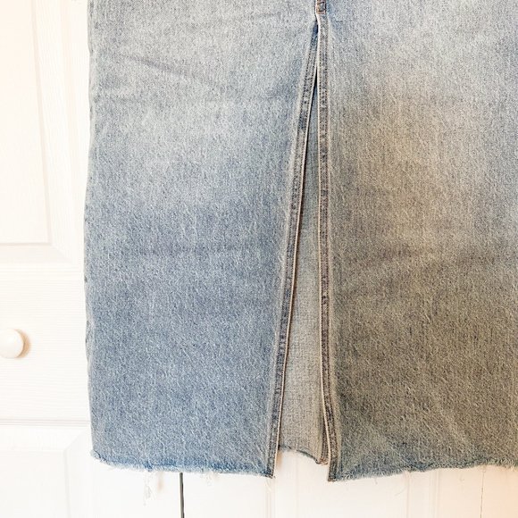 ✨ NWT ✨ Pistola - Alice Denim Midi Skirt - Brooklyn Wash - size 28 - Picture 5 of 14